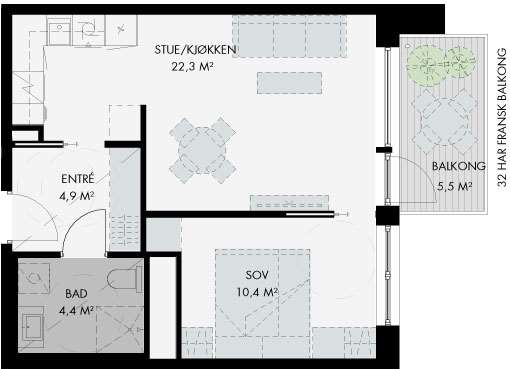 Plantegning 1